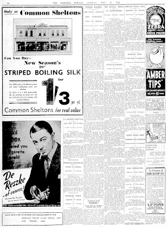 Issue page