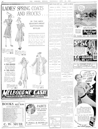 Issue page