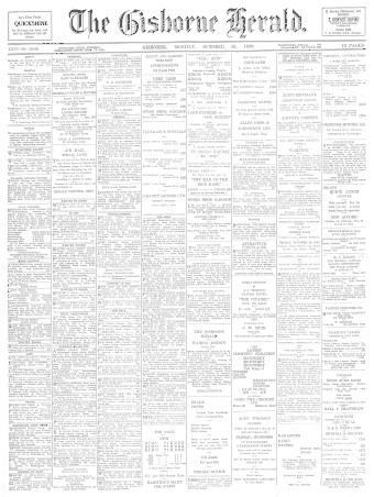 Issue page