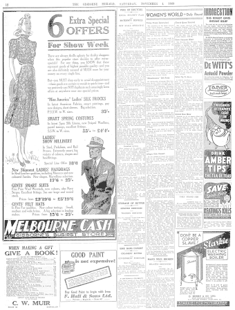 Issue page