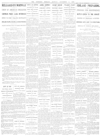Issue page