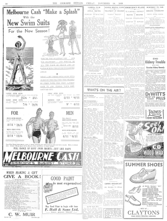 Issue page
