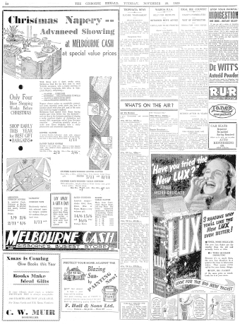 Issue page