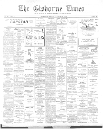 Issue page