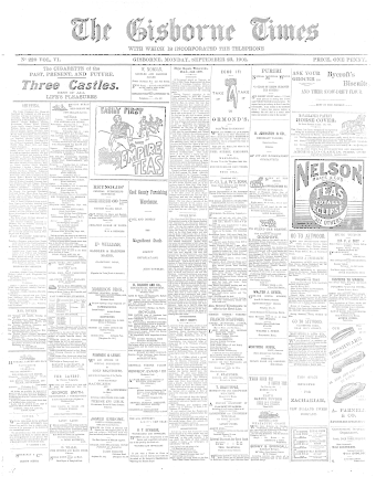 Issue page