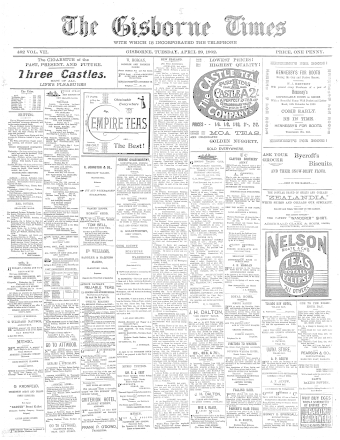 Issue page