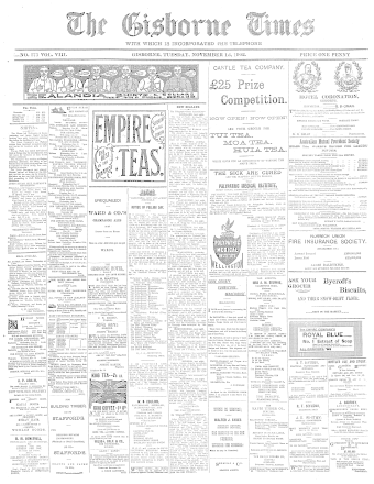 Issue page