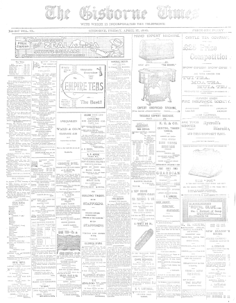 Issue page