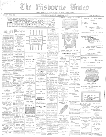 Issue page