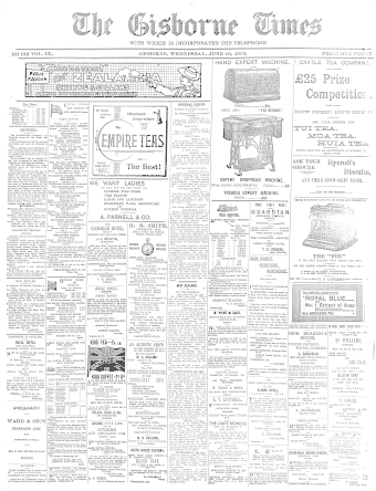 Issue page