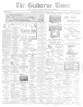 Issue page