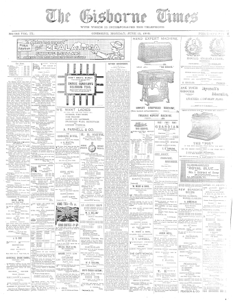 Issue page