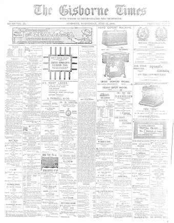 Issue page