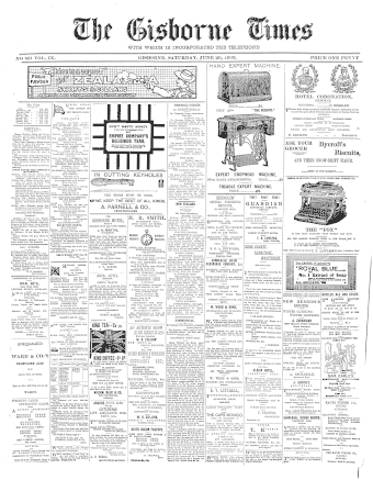 Issue page