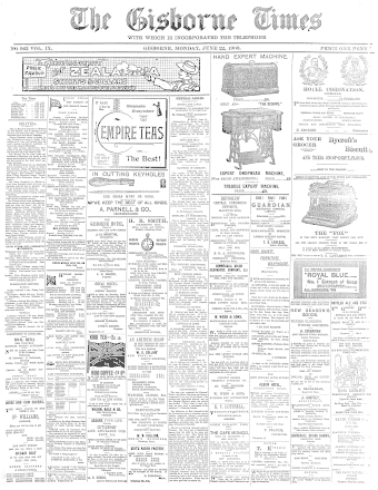 Issue page