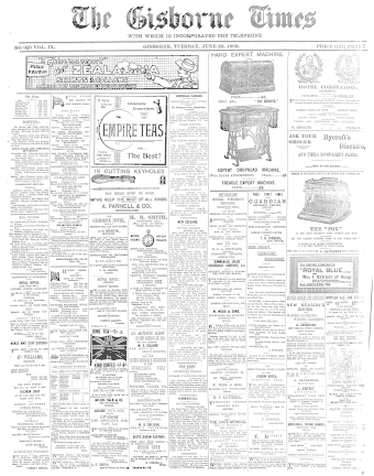 Issue page
