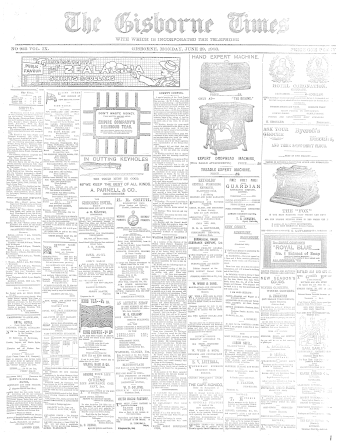 Issue page
