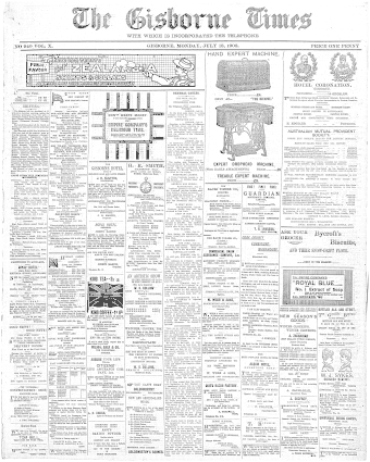 Issue page