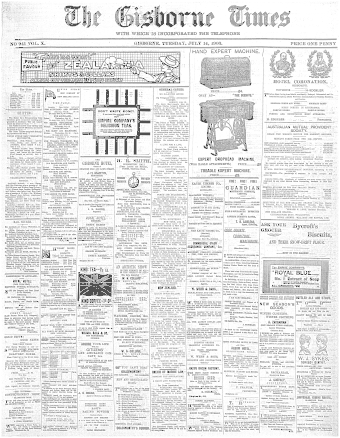 Issue page