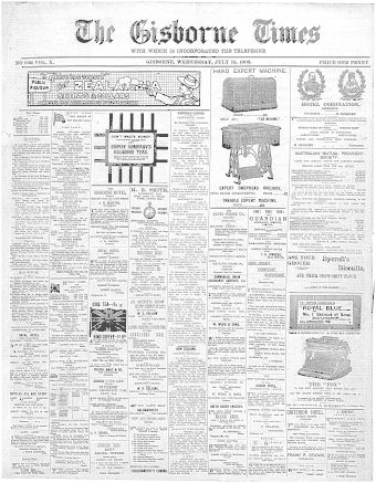 Issue page
