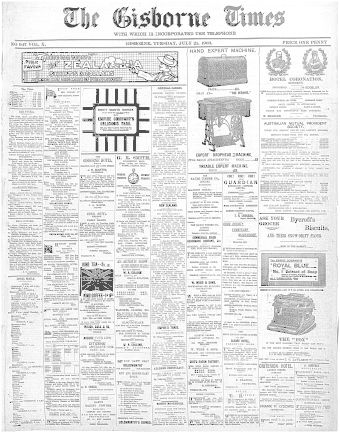 Issue page