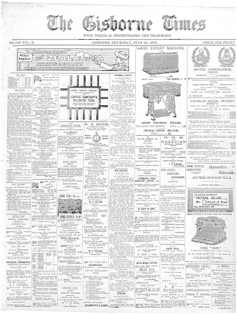 Issue page