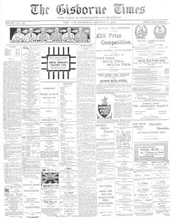 Issue page