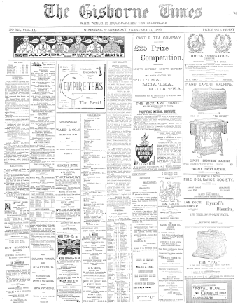 Issue page