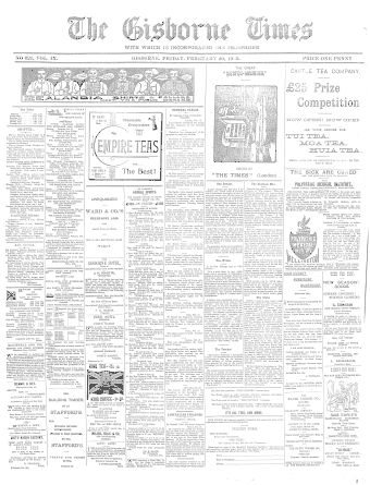 Issue page
