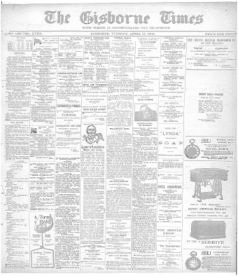 Issue page