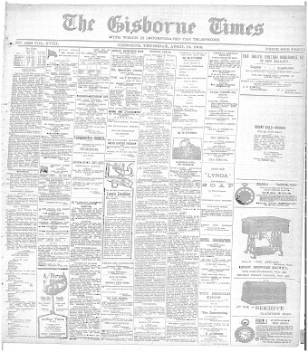 Issue page