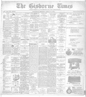 Issue page