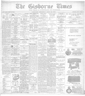 Issue page