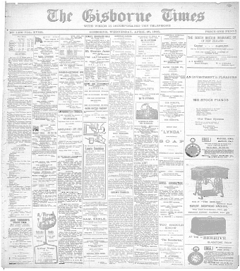 Issue page