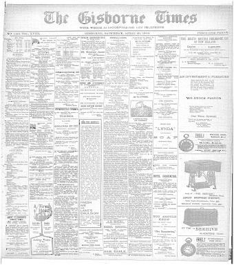 Issue page