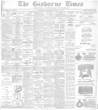Issue page