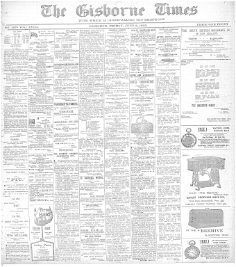 Issue page