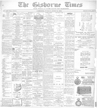 Issue page