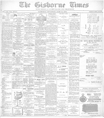 Issue page