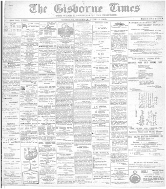 Issue page
