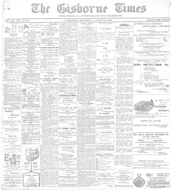 Issue page