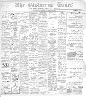 Issue page