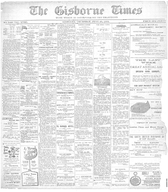 Issue page