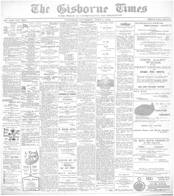 Issue page
