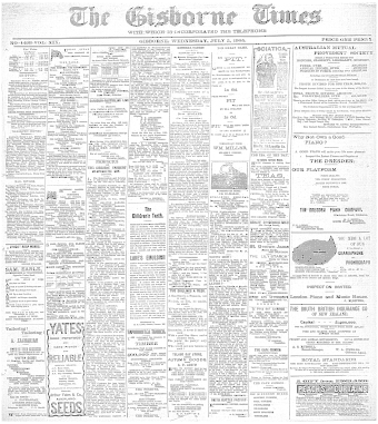 Issue page