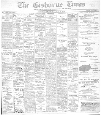 Issue page