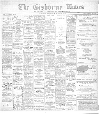 Issue page