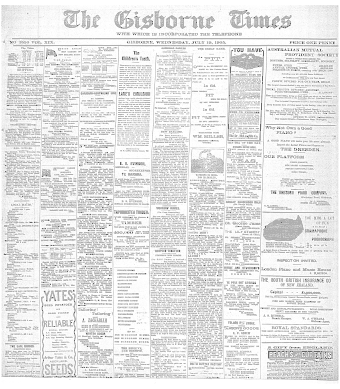 Issue page