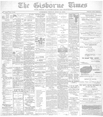Issue page