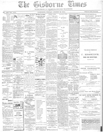 Issue page